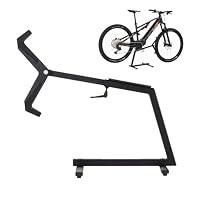 DRAGONWORKS MX Fahrradständer für E-Bikes mit Mittelmotor - Robuste Konstruktion mit 45 kg Traglast - Wartungsfreundlicher Ständer mit drehbarem Hinterrad - Stabiler Fahrradständer für 27,5–29 Zoll – Ansicht 4