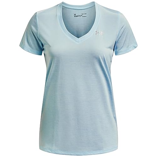 Image of Under Armour Womens Tech V-Neck Twist Short-Sleeve T-Shirt