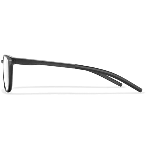 ROKA Cade Ultra-Lightweight Rectangular Frame Readers - Matte Black Frame - 1x Magnification - Thumbnail 3