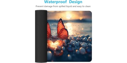 Mouse pad grand format 900x400 pour ordinateur de bureau