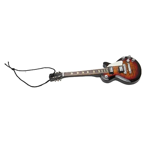 Décoration de Guitare électrique Miniature, Modèle de Guitare électrique Miniature en Bois Massif à Haut Réalisme Tout Assorti pour le Festival de Musique pour les Mélomanes pour - Les Beatles, Paul McCartney, John Lennon, RIngo Starr, George Harrison Décoration de Guitare électrique Miniature, Modèle de Guitare électrique Miniature en Bois Massif à Haut Réalisme Tout Assorti pour le Festival de Musique pour les Mélomanes pour – Image 4
