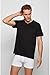 BOSS 2Pack V-Neck Underwear T-Shirts Camiseta, Negro (Black 001), XL (Pack de...