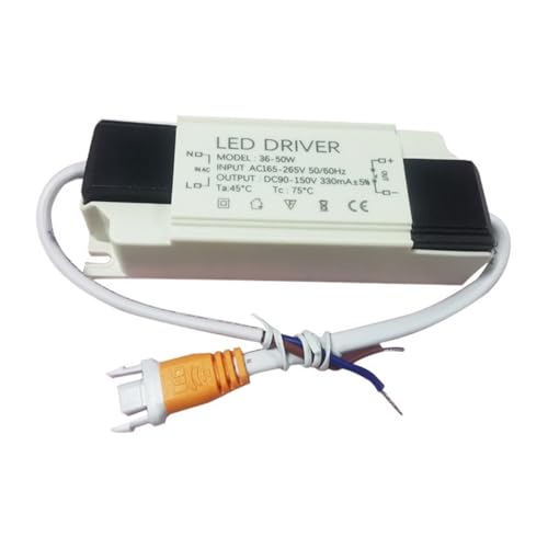 Pilote d'éclairage LED anti-scintillement 350mA pour grand panneau plat 36-50W