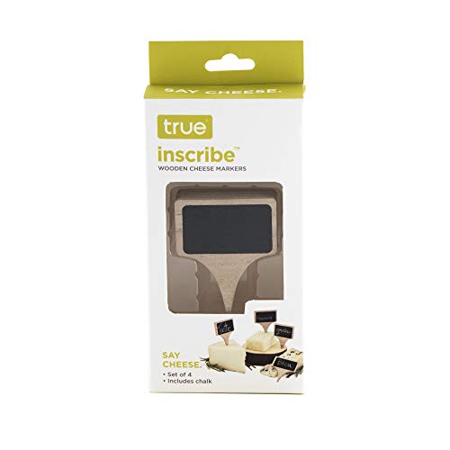 True Wooden Cheese Markers, Natural #TOP3