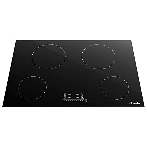 Cooktop Mueller 4 Bocas de Indução com Turbo Total Mci024bg1 220v