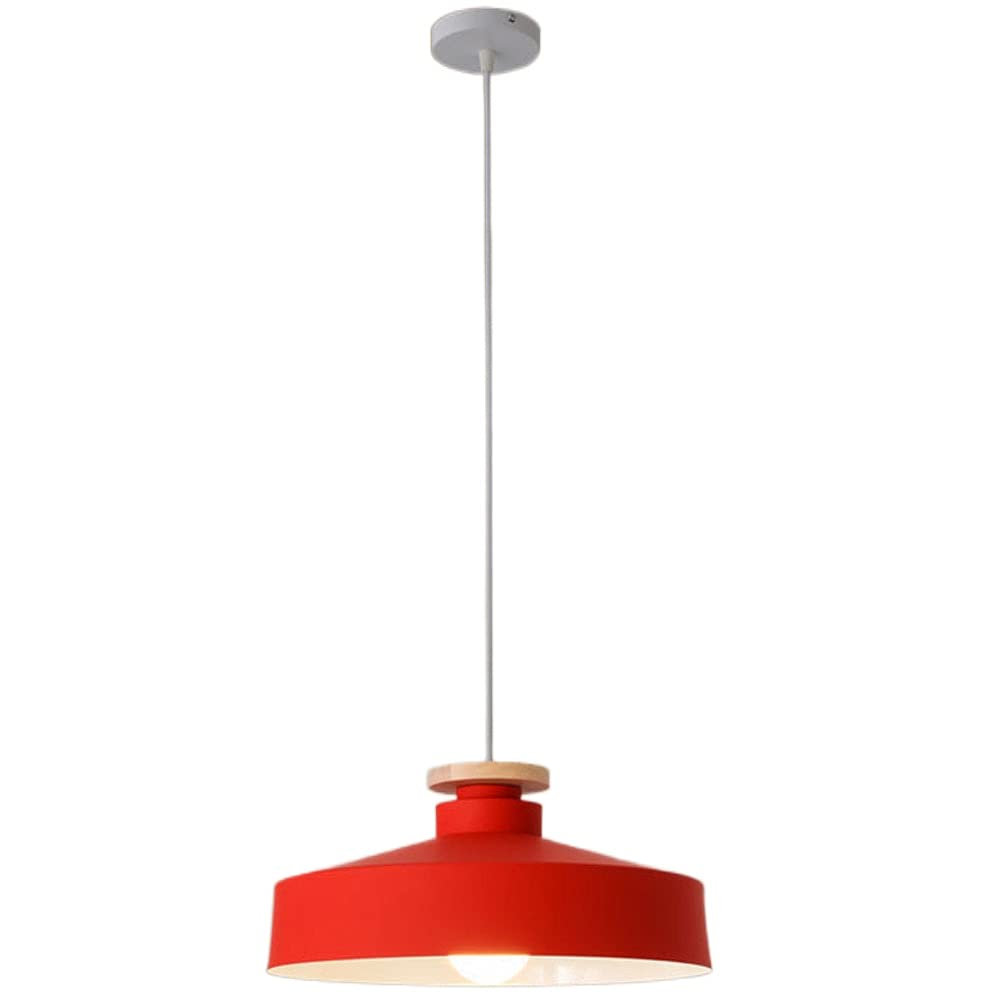 Suspension moderne abat-jour en métal haut de gamme finition Macaron E27