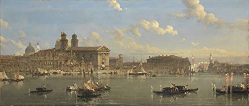 Impression d'affiches Toile la Giudecca David Roberts grand format 60x90