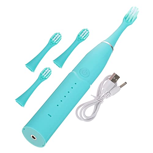 VALICLUD 1 Juego cepillo de dientes eléctrico cepillos de dientes eléctricos para cepillo de dientes de bebé cepillo de dientes para abdominales Azul
