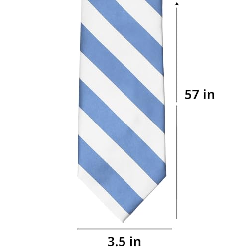 Image of tiemart Men's Striped Tie Standard Length