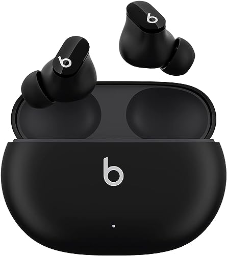 Beats Studio Buds – ワイヤレスノイズキャンセリングイヤホン – アクティブノイズキャンセリング、IPX4等級、耐汗仕様イヤーバッド、AppleデバイスとAndroidデバイスに対応、Class 1 Bluetooth、内蔵マイク、8時間の再生時間 – ブラック【Gladsome】のサムネイル
