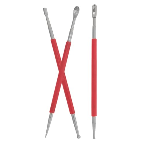 Homoyoyo Clay Accessories 3 in 1 Clay Modeling Tools for Sculpture Pottery Crafting Supplies