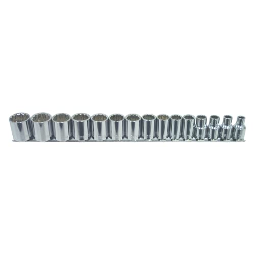Image of K Tool International SOC SET 15PC 3 /8DR MET 12PT