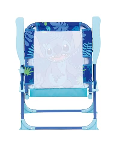 Miniatura 6 de Arditex Silla Plegable Con Brazos De Stitch De Disney - 38x32x53cm - Adecuado Para Jardín, Camping, Playa O Montaña - Ideal Para Niños Y Niñas.