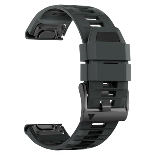U-LIMVE �r���v�o���h Garmin Fenix 8 51mm/Fenix 7X/Fenix 6X/Fenix 5X/Fenix 3/Quatix 8 51mm/Tactix 8 51mm�p 26mm�V���R���N�C�b�N�t�B�b�g�o���h