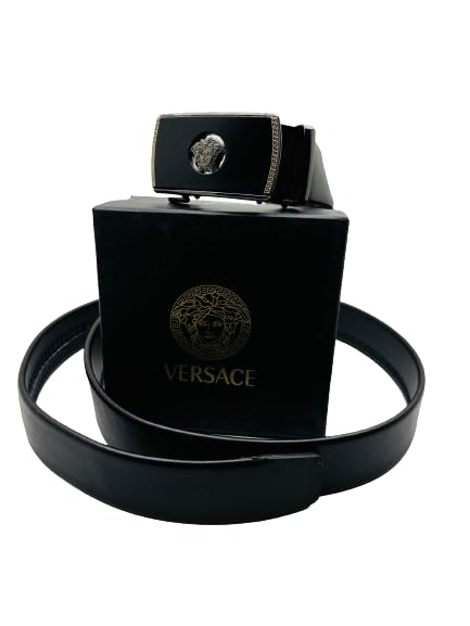 Panther Fashion HubGenuine Leather Belt for Men - Second Layer Cowhide with Durable Zinc Alloy Buckle