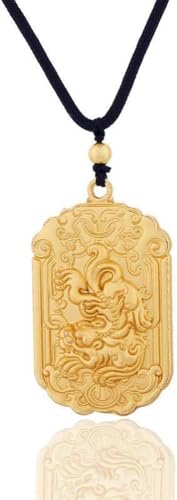 XFSRG Collar de Dragón Dorado Mujer Colgante de Plata 925 Joyería Elegante para Regalo Mujer Accesorio Moderno para Cualquier Ocasión