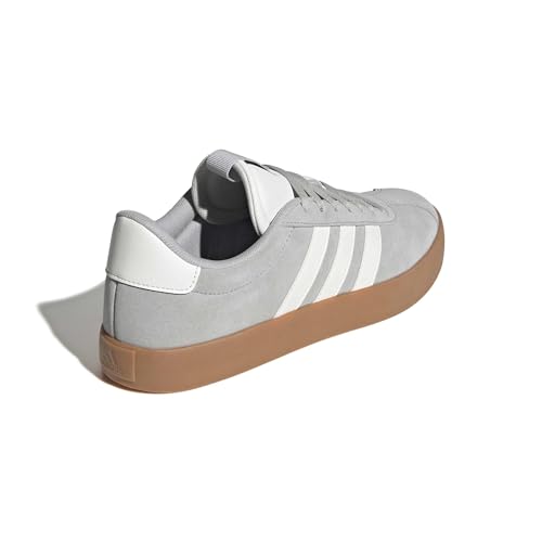 Image of adidas Mens Vl Court 3.0 Lace Up Sneakers Shoes Casual - Grey