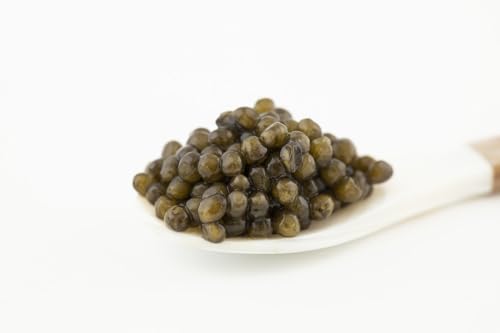 MAJESTIC Collection - Premium KALUGA Sturgeon Black Caviar - 1.1 oz / 30 g in Metal Jar - Kaluga with Classical Malossol Taste from Sturgeon Black Roe by Caviar d'Eden