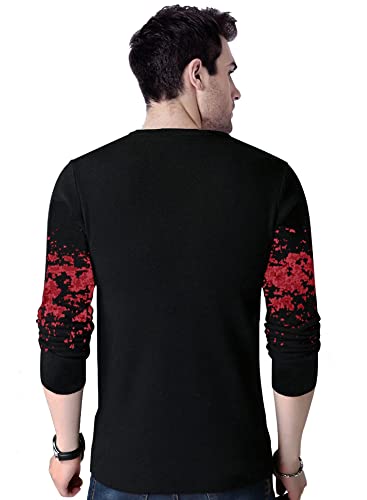 Image of EYEBOGLER Men's Printed Regular Fit T-Shirt