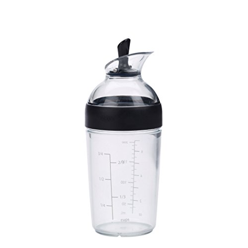 Comparison: Best Salad Dressing Containers OXO Good Grips Little Salad Dressing Shaker - Black, Small