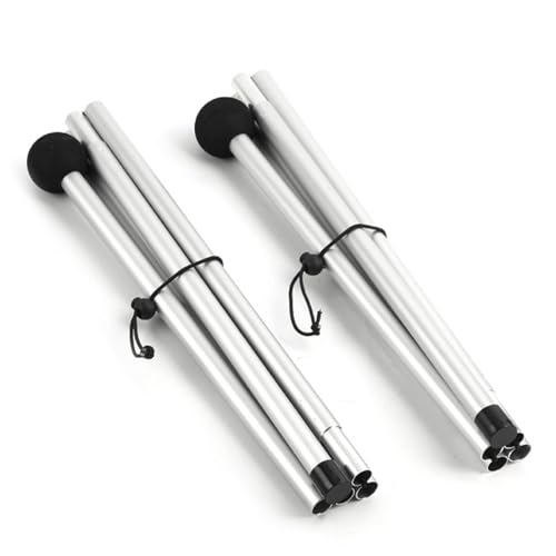 Yiju Aluminum Alloy Canopy Support Poles 160cm/200cm for Tarp and Tent Use3