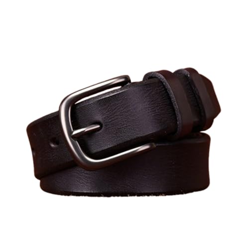 Ceinture en cuir véritable durable anti-déformation pour jeans 2.8cm