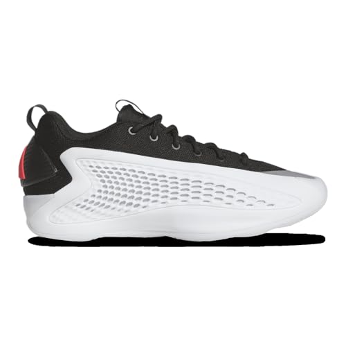 Men's Adidas AE 1 Low - White/Core Black/Lucid Red