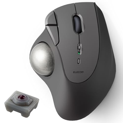【美品】おまけ有　エレコム トラックボールマウス IST PRO マルチ接続 Amazon.co.jp: エレコム トラックボールマウス IST PRO マルチ