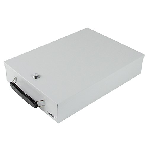 HMF 141-07 Document box Document Cassette DIN A4, 37,5 x 26,5 x 8 cm, lichtgrijs - Image 5