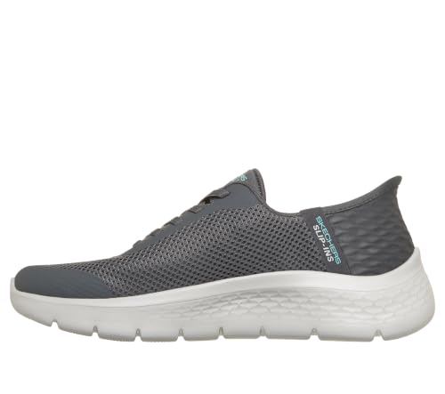 Image of Skechers Women's Go Walk Flex Grand Entry | Hands Free Slip-Ins, Air-Cooled Memory Foam Insole, ULTRA GO Cushioning, Machine Washable, Vegan