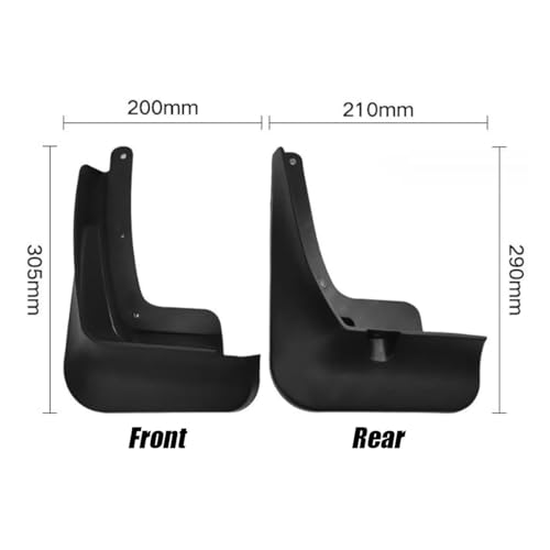 Image of 4Pcs /Set Car SUV Mud Flaps Splash Guards Mudguard Fit for Fender Hyundai Santa Fe Sport 2013 2014 2015 2016 2017 2018