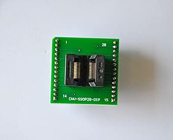 528TS2 SSOP28-DIP28 ZIF Adapter Socket 170 mil for TNM5000 USB Universal IC nand Flash Programmer