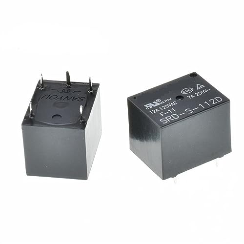Relais SRD-S-112D 12V 5 PIN composant électronique de rechange pour carte automatique