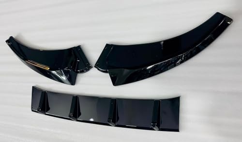Image of ABS Quality Glossy Black Kia Seltos Front Bumper Splitter Lip Diffuser Dedicated for Kia Seltos Durable Aerodynamic & Sport Appearance Splitter for New Model
