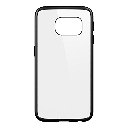 LUVVITT Galaxy S6 Edge Case Black, [Clearview] Hybrid Scratch Resistant Back Cover with Shock Absorbing Bumper for Samsung Galaxy S6 Edge - Clear | Black