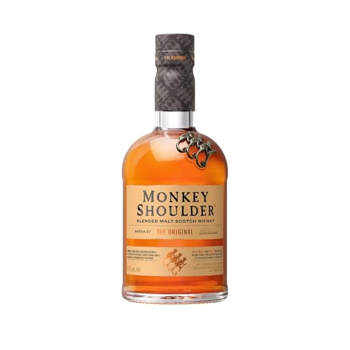 MONKEY SHOULDER Blended Malt Scotch Whisky – Das Original – Smooth, Rich, Perfect with a Twist...