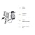 Aquatec 8800 Booster Pump Kit for up to 200 GPD RO Reverse Osmosis Water Filtration System for Both Standard and Manifold Type Systems 8852-2J03-B424 PSW-340 Made in USA