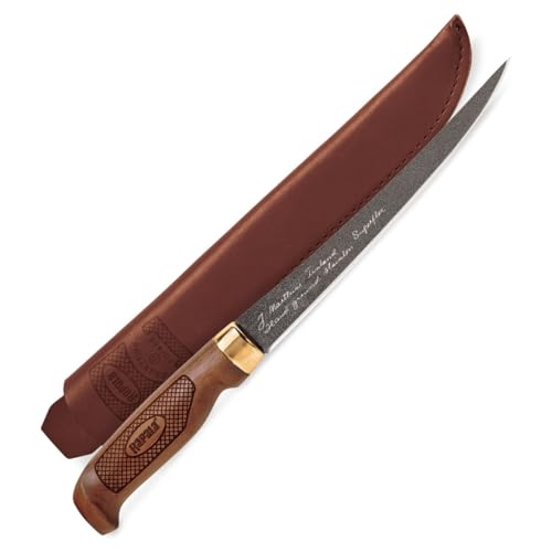 Amazon.com.br: Rapala Faca Superflex Fish n Fillet, 15 cm de comprimento da lâmina, marrom