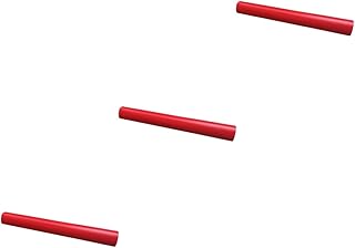 Milisten 3 Peças Adesivos Adesivos Vermelhos Acessórios De Carro Interior De Carro De Carbono Filmes Automotivos Envoltórios De Carro De Fibra De Carbono Filme De Carro De Fibra De Carbono