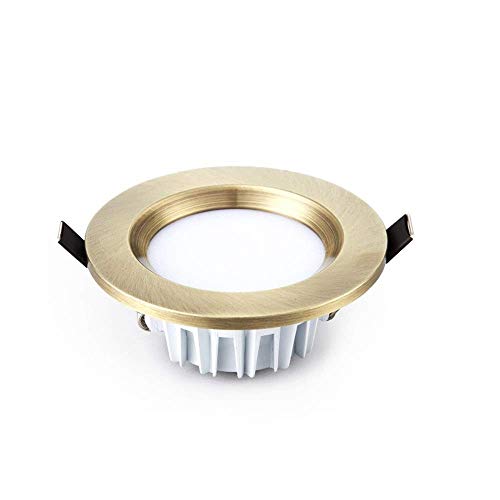 Downlight LED encastré bronze pour salon et cuisine 9W