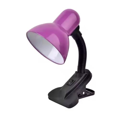 Luminária Articulada de Mesa com Presilha Tipo Clip para Estudo