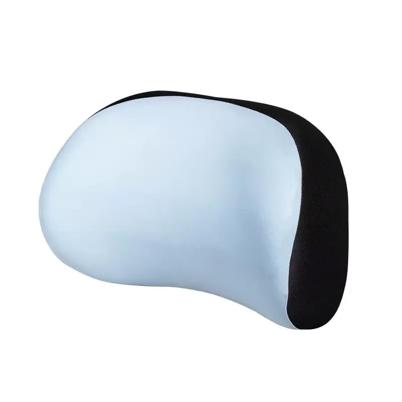 2 Pack Car Neck Pillow for Chevrolet Silverado/Suburban/Tahoe/Cruze, Memory Foam Neck Support with Adjustable Strap, Ergonomic Universal Auto Head Rest Cushion in 5 Colors,Blue