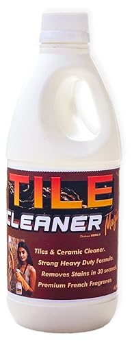 Image of Chemwit Tile Cleaner Liquid Strong - Heavy Duty - Australian Technology for Bathroom & Kitchen Floor & Wall Tiles - Removes Stains from Tiles - Grouts - Ceramics.