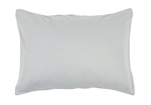 Moisture Wicking Toddler Pillowcase for Sweaty Sleepers - Fits 13 x 18 and 14 x 19 Pillows, Envelope Style Pillow Cover, Features Patented Drirelease  Moisture Wicking Technology (Gray)