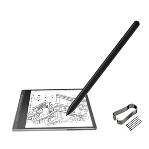 Smart Paper Pen Compatible with Lenovo Smart Paper Pen for Lenovo Smart Paper Pen, with 4096 Pressure Levels, with Replacement 5 Tips/Nibs