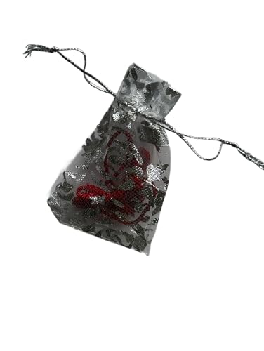 Generic 7 Knots Red Adjustable Bracelet with Saint Benedict Amulet - Protection, prosperity, good luck, and blessings, Red, silver4