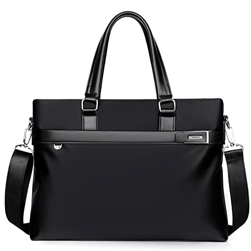 Briefcases Messenger Bags Laptop Bag Men Bag Waterproof Cloth Single Shoulder Handbag Business Computer Briefcase