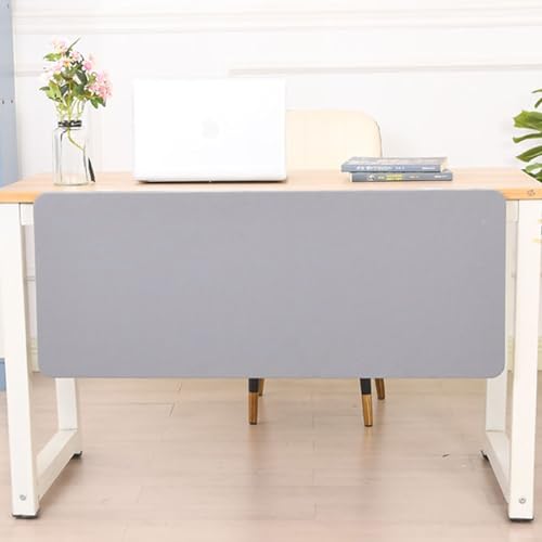 Panneau modeste et jupe de table : écran d'intimité pour poste de travail réglable - 2