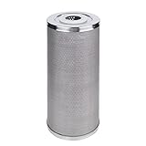 Amwater Stainless Steel Cleanable Wire Mesh Filter Cartridge 10”Length,4.5'OD(25 Micron)