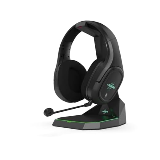 uRage Gaming-Headset SoundZ 920 mit Headset-Stand, Schwarz